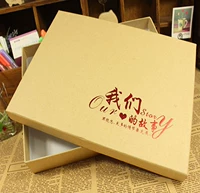 Подарочная коробка, фотоальбом для влюбленных на день Святого Валентина, «сделай сам», 10 дюймов, подарок на день рождения