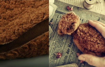 taobao agent 61#Russia imported caramel chestnut brown Odoran hair plush cloth dolls soft
