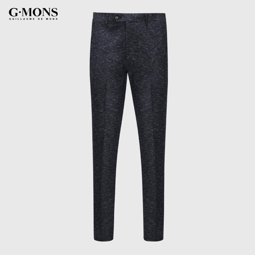 G · Mons/Jiyo Meng Suit Bants Мужские снежинки. Точковые брюки для одежды снежины.