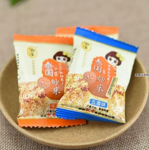 Baixiang Thailand Fried Rice 250 грамм маленькой упаковки повседневная закула из говядины пряное пряное острая аромат смешивание и совпадение