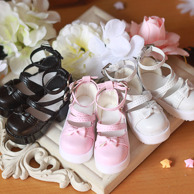 taobao agent BJD shoe leather shoes 1/4 4 points Salon doll wear 3 colors to choose from 100 free shipping