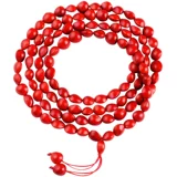 Натуральные четки из круглых бусин, четки бодхи подходит для мужчин и женщин, рождественский аксессуар для влюбленных, 108 бусин, подарок на день рождения