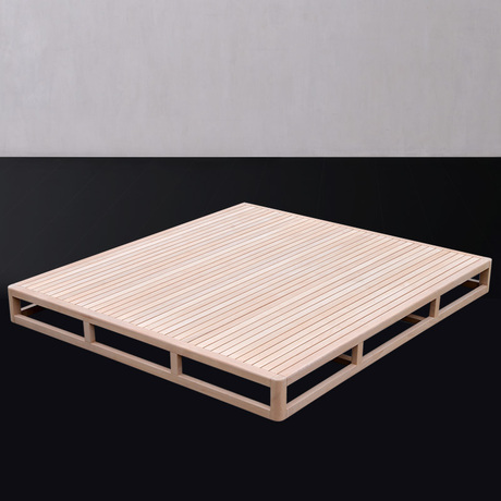 佐必林纯榉木加高型实木床垫硬床垫木邦板床双热现货促销佐必林