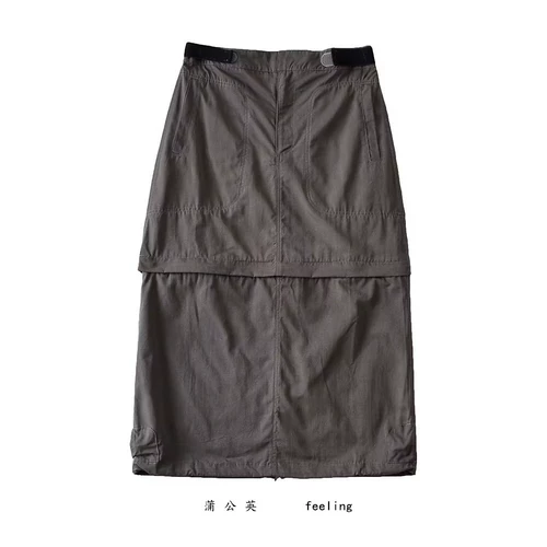 Съёмная мини-юбка с молнией для отдыха, длинная юбка, европейский стиль, высокая талия, средней длины, на шнурках