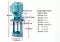 Máy công cụ bơm bơm dầu DB-12/AB-25/DB-25/40w90w120w điện ba pha bơm làm mát máy tiện máy bơm nước Phần cứng cơ điện