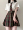 Vermilion checkered skirt+tie