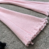 Удерживающие тепло комфортные трикотажные демисезонные штаны, эластичная талия, высокая талия, по фигуре