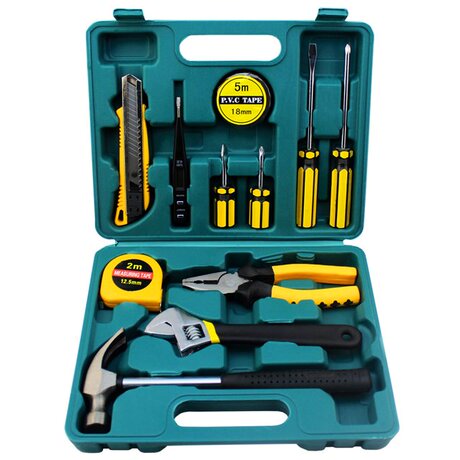 家庭车载多种类五金工具组合套装12件 汽车商务礼品