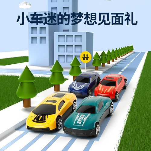 Warrior, инерционная игрушечная машина для мальчиков, маленькая металлическая игрушка, 1-2-3 лет