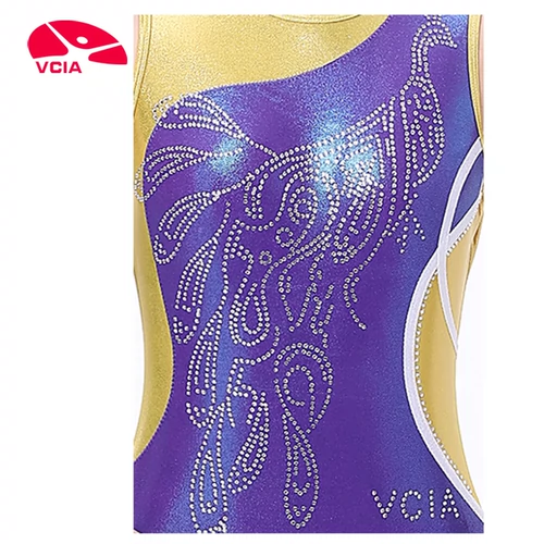 VCIA Олимпийская гимнастическая спортивная одежда для спортзала, жилет, в обтяжку