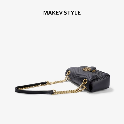 Цепь, небольшая сумка для телефона, сумка через плечо, сумка на одно плечо, изысканный стиль, на цепочке