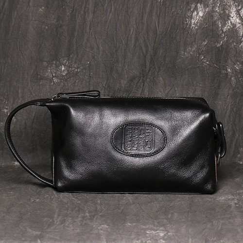 Бизнес-ноутбук, кожаная маленькая сумка клатч, сумка-органайзер, бумажник, из натуральной кожи, бизнес-версия