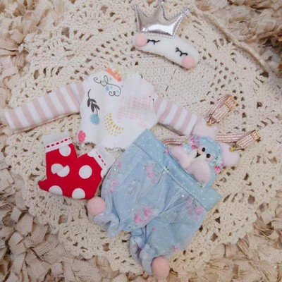 taobao agent Summer new version ~ Dreaming BJD346 Set small cloth special bodies giant baby clothing set to make strap pants