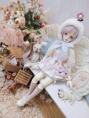 taobao agent New ~ Flower Basin Little Immortal Set BJD346 Point Special Baby Baby Six points full -size baby clothing