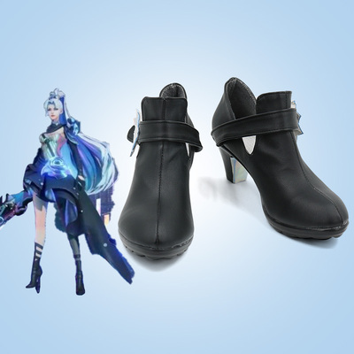 taobao agent King Glory Mulan tacitly confronts COS shoes custom game animation cosplay female boots to make pictures