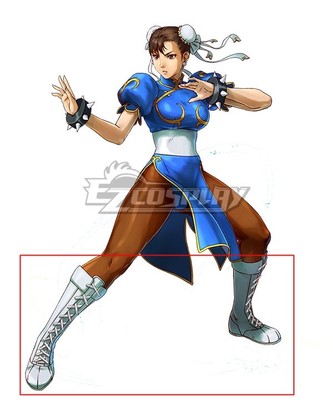 taobao agent Street Overlord-Chunli COSPLAY Shoes COS Shoes