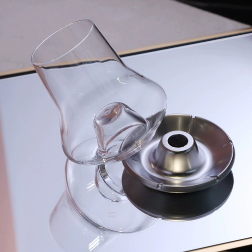 Импортный хрустальный стеклянный виски, слушающий чашку благовоний французский Peugeot Peugeot High -Catuality Wanse Glass