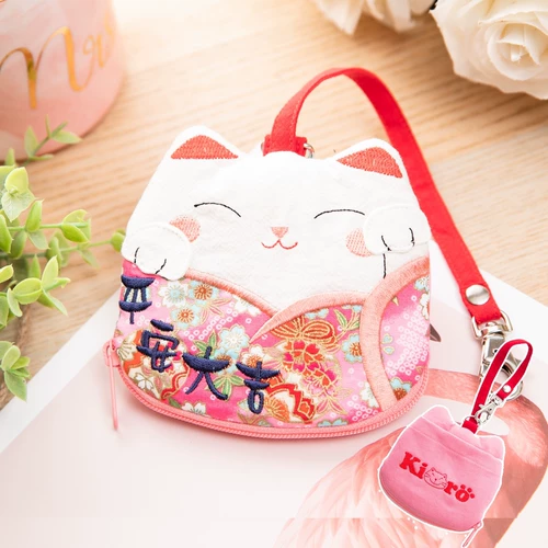 В мае Тайвань Циле Кот -кошка кошка на молнии небольшой характерной пакет 222837