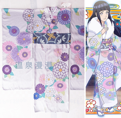 taobao agent Hot Spring Man a Naruto Hina chrysanthemum COS kimono 疾 温 温 温 温 菀 菀 温 Women's clothing custom