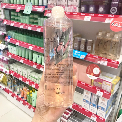 Тонер, увлажняющий лосьон, Таиланд, 500 мл, сужает поры, витамин C