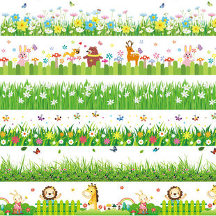 Decorations for corridor, waterproof stickers suitable for stairs, fence on wall, sticker