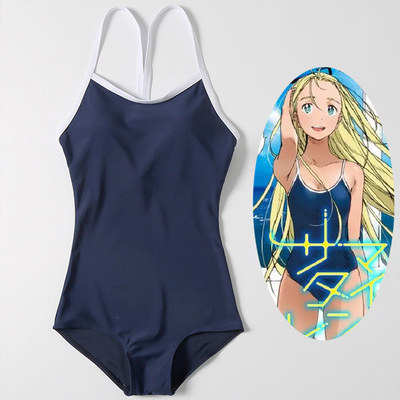 taobao agent COS clothing summer reappearance of time swimsuit small boat tide conjoined swimsuit spot