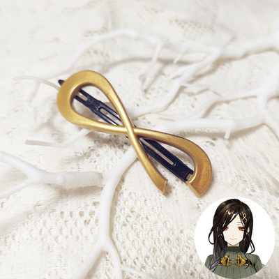 taobao agent COS props virtual anchor Rainbow Society vtuber Bai Xuba headdress/hair accessories