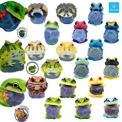 taobao agent Qualia Ganca Q version dull round rolling frog frog poison arrow frog and horn frog frog frog