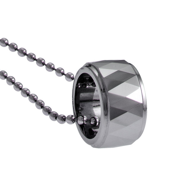 Мужская подвеска, браслет с одной бусиной, ожерелье, трендовый аксессуар, простой и элегантный дизайн