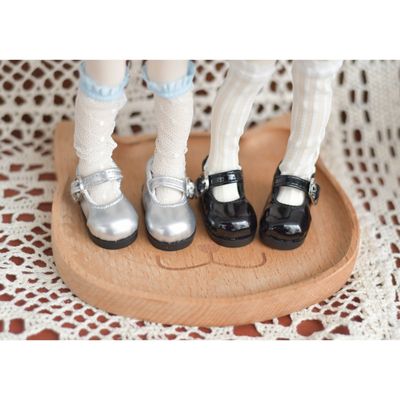taobao agent Spot free shipping BJD6 Six -point baby small leather shoes, skirt accessories accessories, daily princess cute versatile glucuki brown