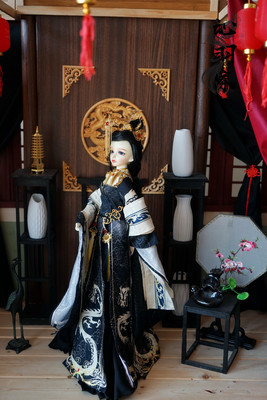 taobao agent 【Qin Yu's house】BJD baby clothing material bag Miracle warm cos service Longteng delegation group display