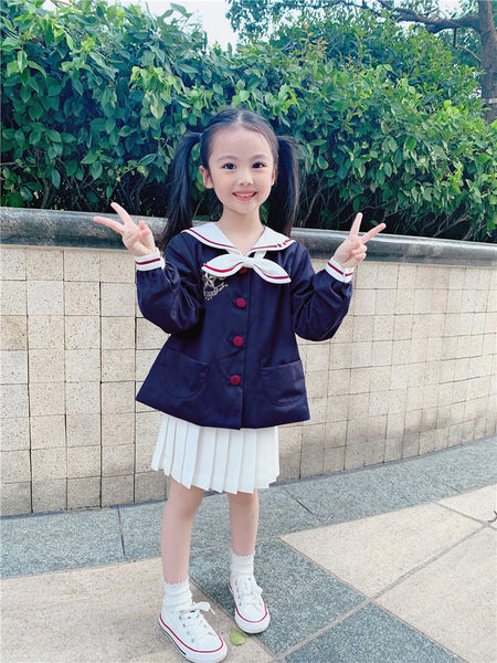 【Детям Алисы】TZJ687 оригинал ребятишки магия звезда Детский сад форма пальто