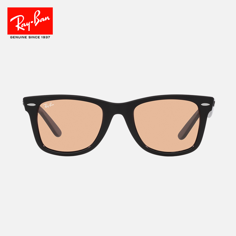 RayBan雷朋太阳镜旅行者板材方框偏光男女款眼镜潮酷墨镜0RB2140F