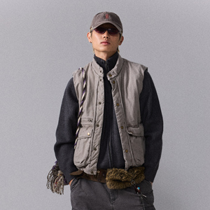 【瞬时山野】复古洗水保暖马甲