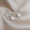 白色 圆形珍珠S925银针