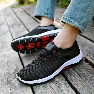 taobao agent Summer breathable sports men's casual footwear, Korean style, for running