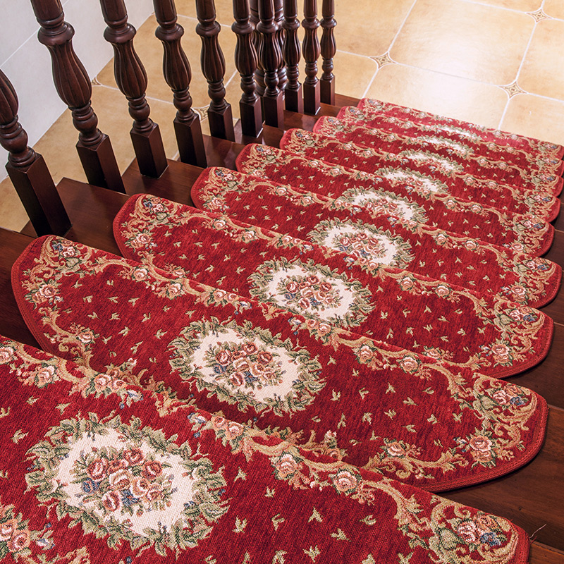 European-style stair mat