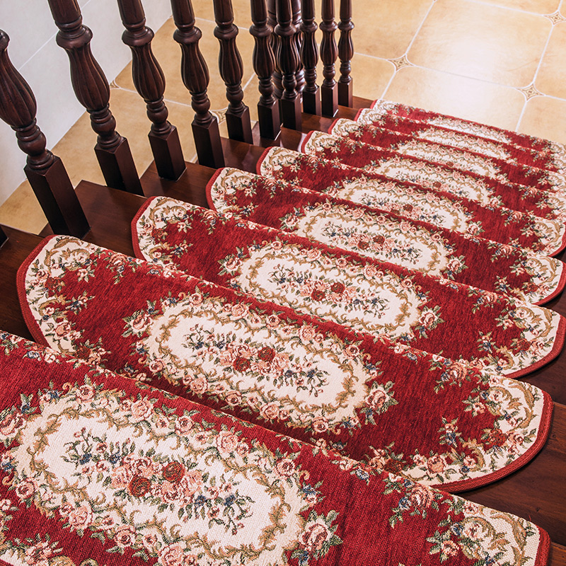 European-style stair mat