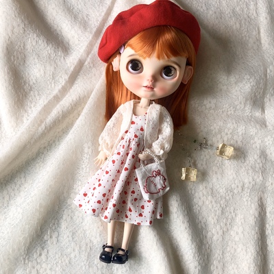 taobao agent BLYTHE Little Buwa OB24 Fairy Fairy Lace Pearl Placing Dress OB22 Cat 19 joints 19 joints