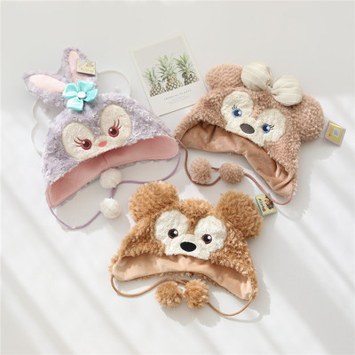 taobao agent ● Two free shipping ● Excited Meng ~ Star Dai Ludi Bear protects the pelvic hat lolita warm decoration