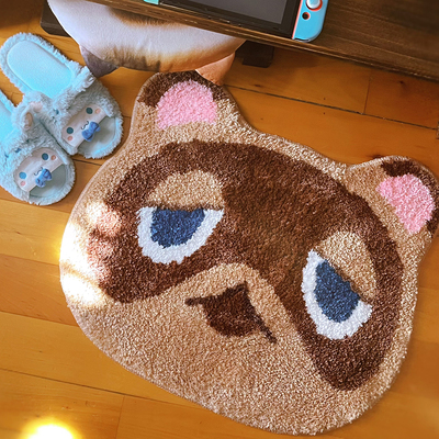 taobao agent Homemade Forey Mori Club Tufting Plush Carpet Alien Cushion Cushion Mori Mori Cute Peripherals