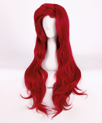 taobao agent Red wig, cosplay, curls