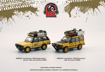 taobao agent BMC 1:64 Camel Cup Land Rover Range Rover LSE Discovery1 Discoverer can open the door with accessories