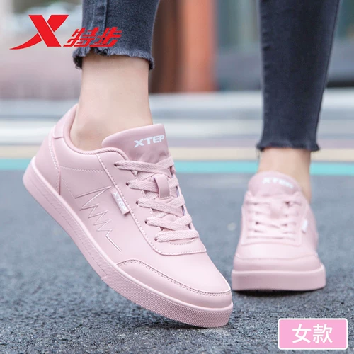 Xtep, зимние кроссовки, белая обувь, демисезонная повседневная обувь, спортивная обувь