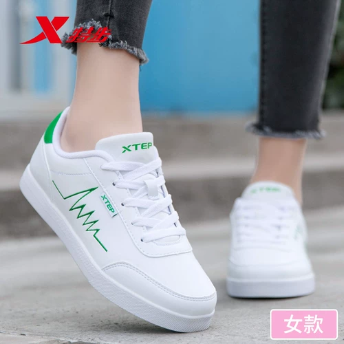 Xtep, зимние кроссовки, белая обувь, демисезонная повседневная обувь, спортивная обувь