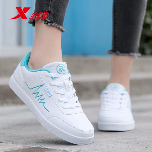 Xtep, зимние кроссовки, белая обувь, демисезонная повседневная обувь, спортивная обувь
