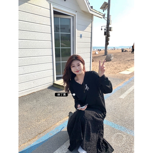 Толстовка для пальцев на ноге, платье, зимний комплект, по фигуре