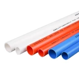 AD PVC Красный и синий 20 -канальный кабельный кабель набор пламени Heartrobe Home Homerope 16 Pipes 4 балла, 6 минут 25