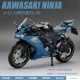 1/12 Kawasaki Ninja ZX-6R Мотоцикл [синий] среда