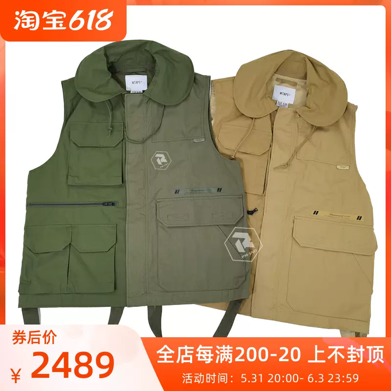 一部予約販売】 - Taobao 拼接马甲21AW TRADER/VEST/COTTON.WEATHER